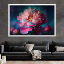 Peonie Flower 1 - Neal Hackett - NicheCanvas