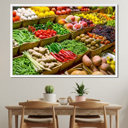 Fruit & Vegetables Market - NicheCanvas