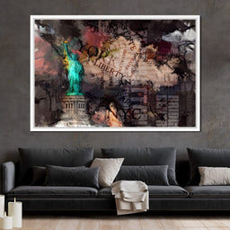 The Statue of Liberty - NicheCanvas