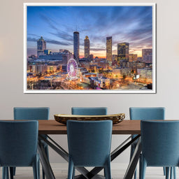 Atlanta Skyline - NicheCanvas
