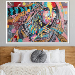 Mary Portrait - NicheCanvas