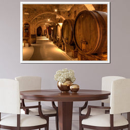 Wine Cellar in the Abbey - NicheCanvas