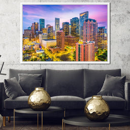 Houston Skyline - NicheCanvas