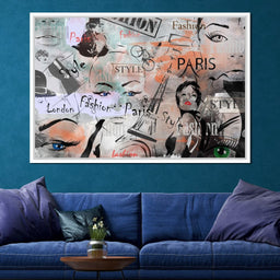 Paris Fashion - NicheCanvas