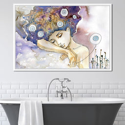 Lost in her Dreams - NicheCanvas