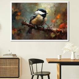 Black-Capped Chickadee - Neal Hackett - NicheCanvas