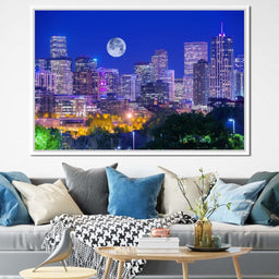 Denver Skyline - NicheCanvas