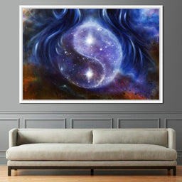 Yin Yang Stars - NicheCanvas