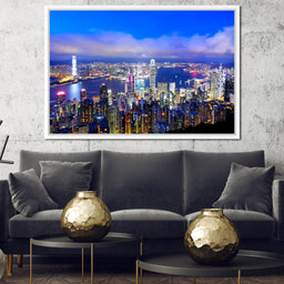 Hong Kong Skyline - NicheCanvas