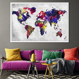 World Map 1 - Mateo - NicheCanvas