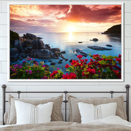 Tranquil Beach Resort - NicheCanvas