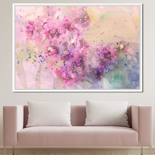 Lilac Storm Canvas Print