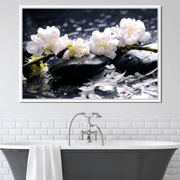 Spa Flowers - NicheCanvas