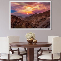 Desert Mountains - NicheCanvas