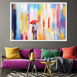 Romantic Rain - NicheCanvas
