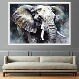 Urban Jungle: Elephant - NicheCanvas