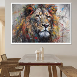 Urban Jungle: Lion - NicheCanvas