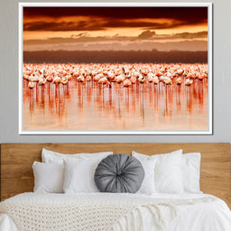  Lake Nakuru Flamingos - NicheCanvas