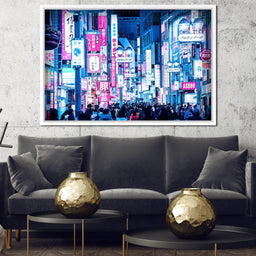 Cyberpunk Street - Johanjjf - NicheCanvas