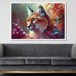 Winter Puma - Neal Hackett - NicheCanvas