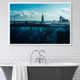 New York Underwater - Milos Karanovic - NicheCanvas