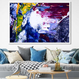 Abstract Sea Splash - NicheCanvas