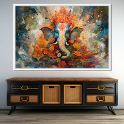 Ganesha's Grace - NicheCanvas