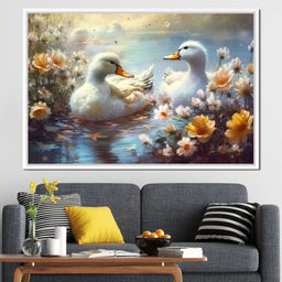 Winter Ducks - Neal Hackett - NicheCanvas