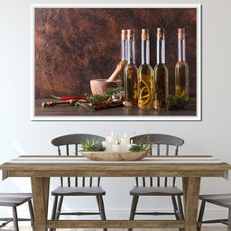 Olive Oil Canvas Set - NicheCanvas