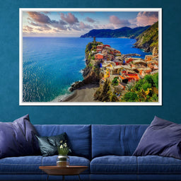Vernazza Village - NicheCanvas