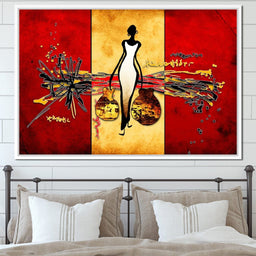 African Silhouette - NicheCanvas