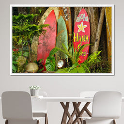 Surfboards in Hawaii - NicheCanvas