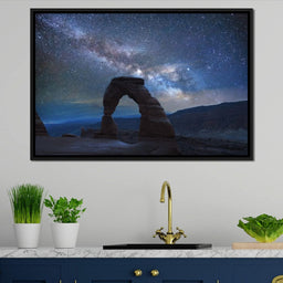 Arch Under the Milky Way - NicheCanvas