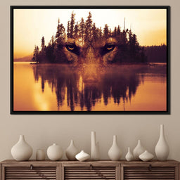 Lurking in the Woods - Johanjjf - NicheCanvas