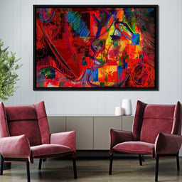 Kiss - Qusay-Art - NicheCanvas