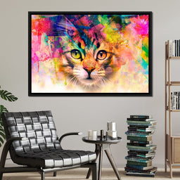 Curious Cat - NicheCanvas