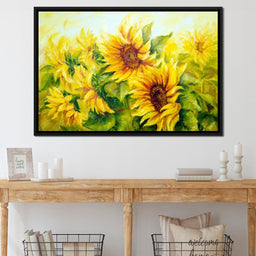 Beautiful Sunflowers - NicheCanvas