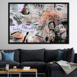 Paris Fashion - NicheCanvas