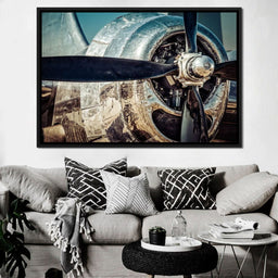 WWII Airplane Propeller - NicheCanvas