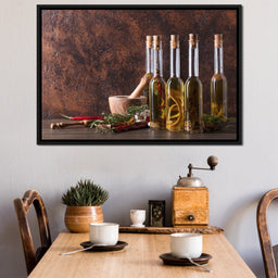 Olive Oil Canvas Set - NicheCanvas