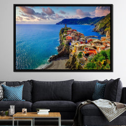 Vernazza Village - NicheCanvas