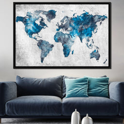 World Map 2 - Mateo - NicheCanvas