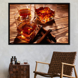 Cognac & Cigars - NicheCanvas