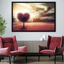 Loving Tree Sunrise - NicheCanvas