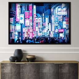 Cyberpunk Street - Johanjjf - NicheCanvas