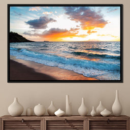 Maui Black Sand Beach - Lucas Moore - NicheCanvas