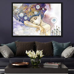 Lost in her Dreams - NicheCanvas