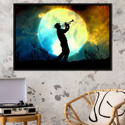 Space Trumpeter - ABConcepts - NicheCanvas