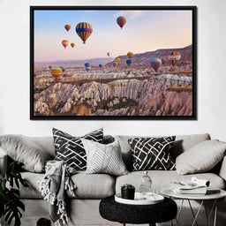 Hot Air Balloons over Cappadocia - NicheCanvas