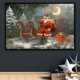 Christmas Night - NicheCanvas